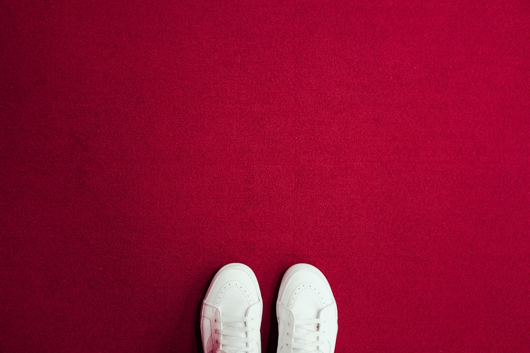 Photo Red sneakers